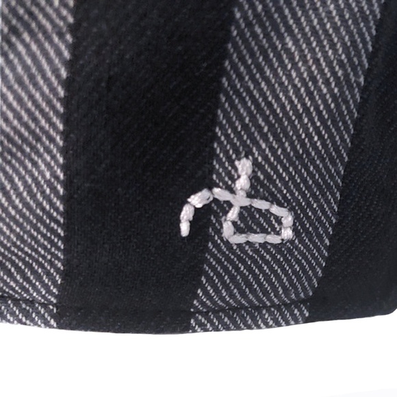 rag & bone Men's Archie Stripe Ball Cap - Picture 3 of 5